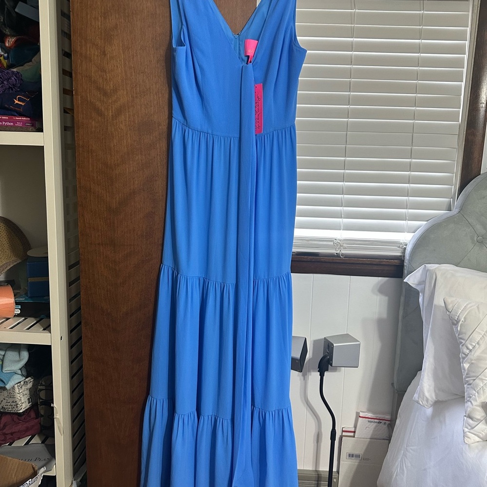 Lilly Pulitzer Blue Sleeveless Dress